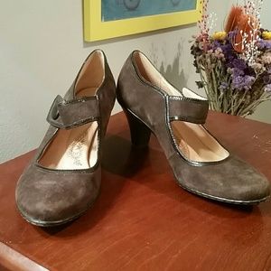 Brown Suède Söfft Mary Janes